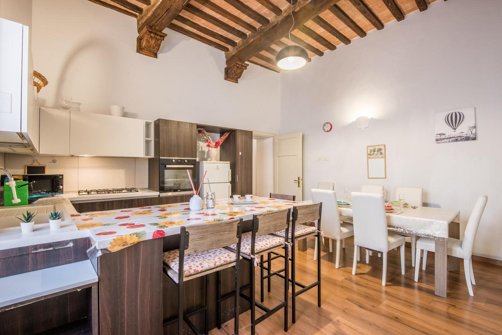 Incantevole Appartamento Banchi Di Sopra Siena Dış mekan fotoğraf